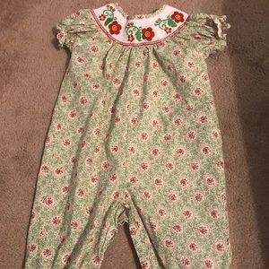 LIL CACTUS smocked romper
